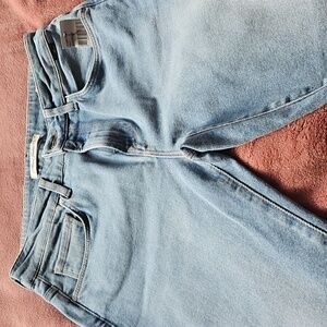 NWT! Mavi Niki High Rise Straight Crop Raw Hem Jeans Size 27